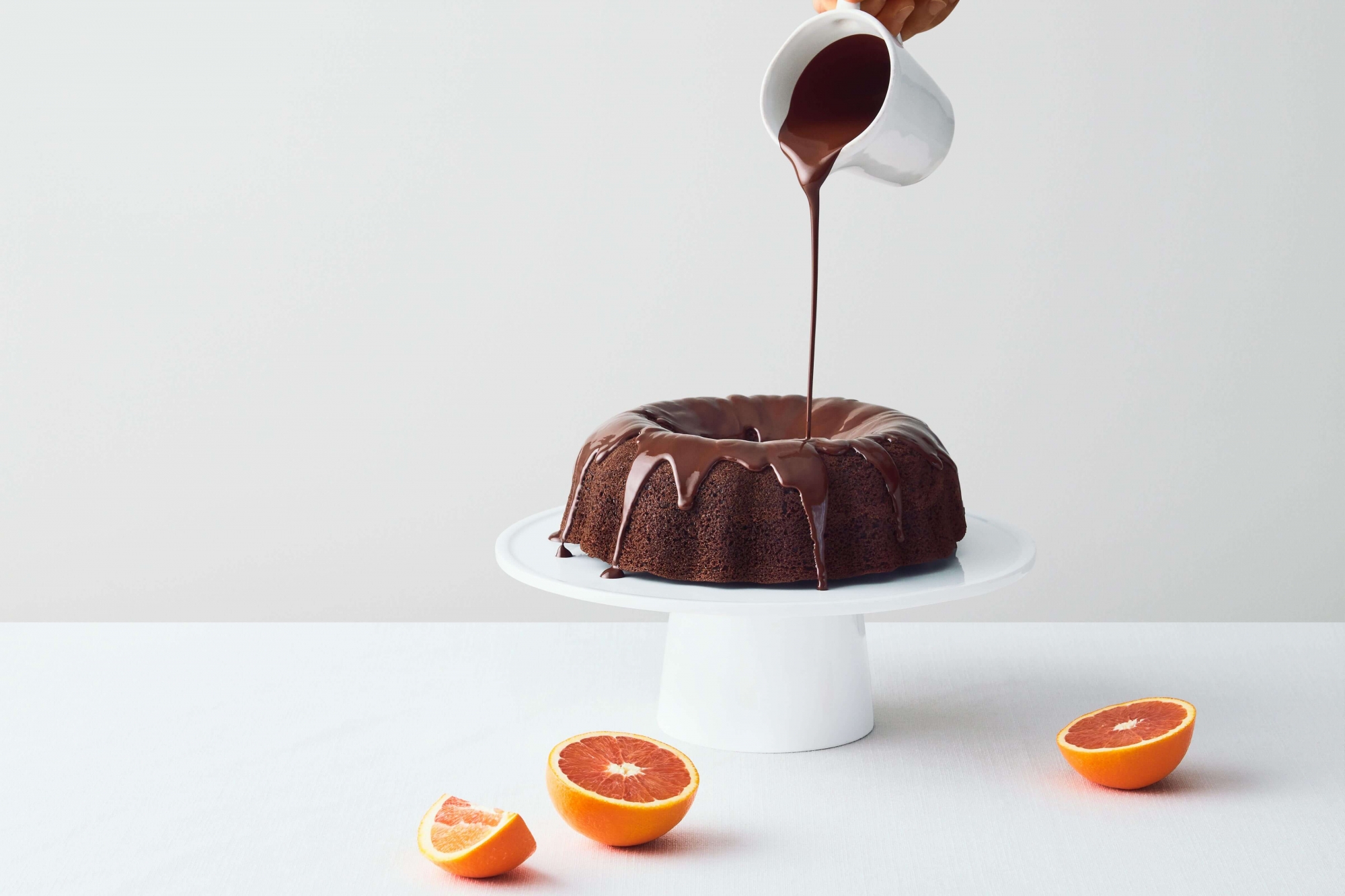 Gateau Au Chocolat Et Ganache Au Chocolat Natrel