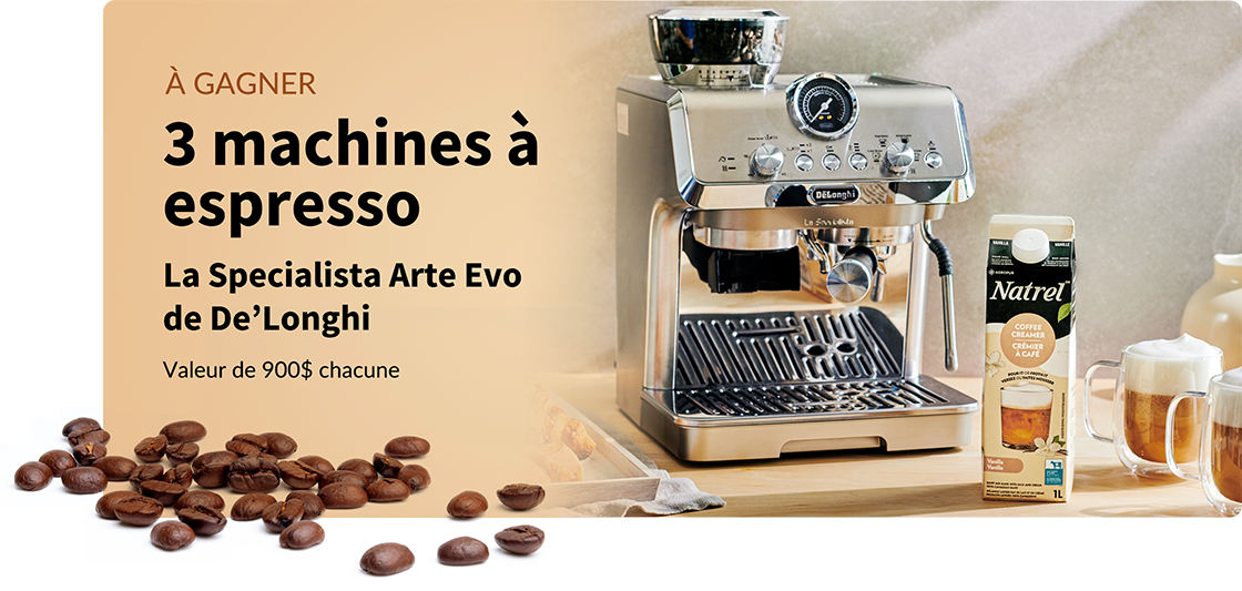 À gagner 3 machines à espresso