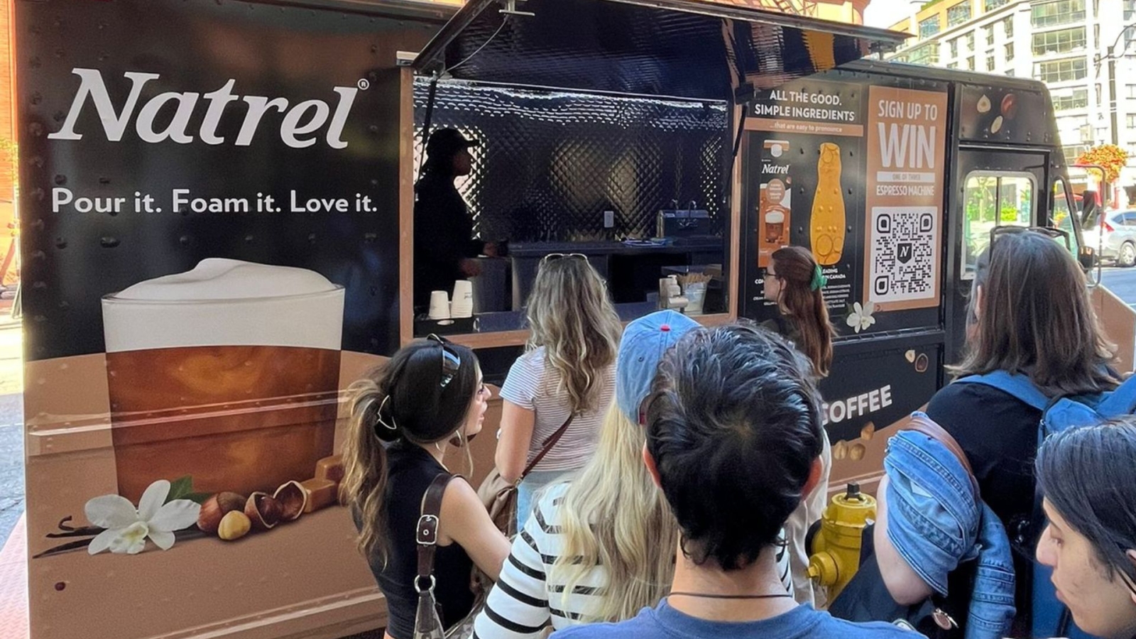 Natrel Coffee Creamer Foodtruck