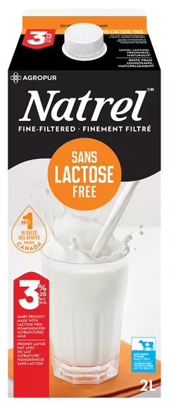 Natrel Lactose Free 3.25% 2L