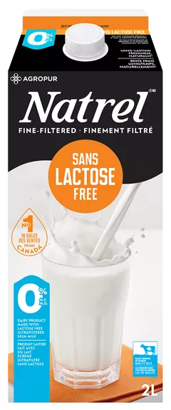 Natrel Sans Lactose Écrémé 2L