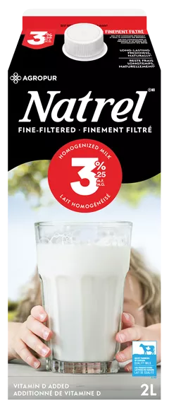 Natrel Lait Finement Filtré 3.25% 2L