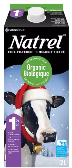 Natrel Fine Filtered Organic Milk 1% 2L